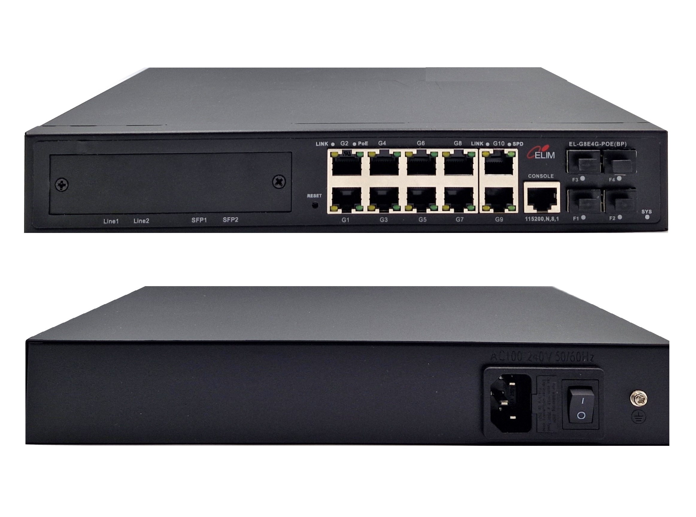 EL–G8E4G-POE(BP)